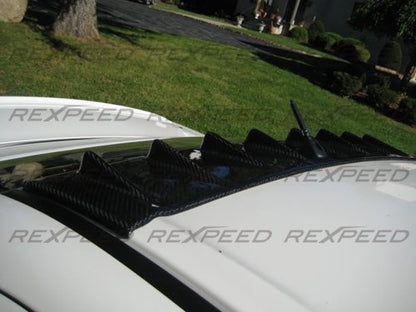 Rexpeed Non SSS Carbon Vortex Generator Mitsubiushi Evo X 2008-2015 | R124