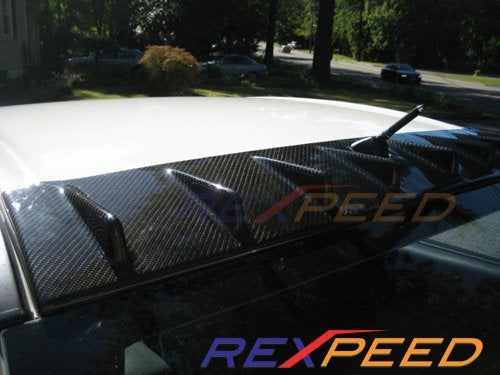 Rexpeed Non SSS Carbon Vortex Generator Mitsubiushi Evo X 2008-2015 | R124