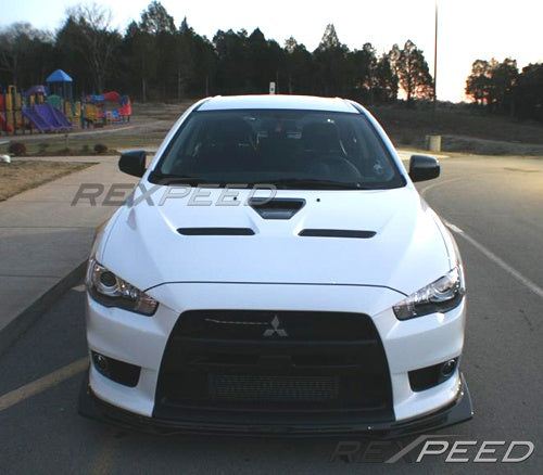 Rexpeed R-Style Carbon Splitter Mitsubishi Evo X 2008-2015 | R108