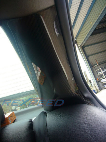 Rexpeed Carbon C Pillar Mitsubishi Evo X 2008-2015 | R162