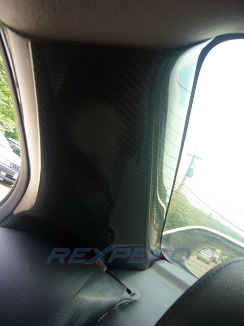 Rexpeed Carbon C Pillar Mitsubishi Evo X 2008-2015 | R162