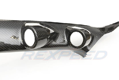 Rexpeed Carbon LHD Double Pillar Pod Mitsubishi Evo X 2008-2015 | R158C