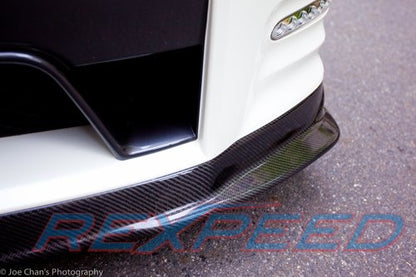Rexpeed K-Style Splitter with Brake Ducts Nissan GTR R35 2012-2016 | N31B