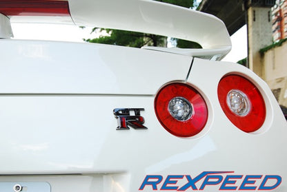 Rexpeed Black Chrome Logo Nissan GT-R R35 2009-2016 | N07
