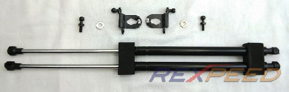 Rexpeed 93-98 Supra Black Series Hood Dampers | TS03B