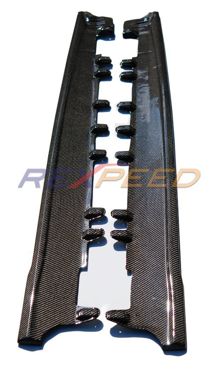 Rexpeed 2020+ Supra GR V2 Carbon Fiber Side Skirt Extension | TS10 / TS10M