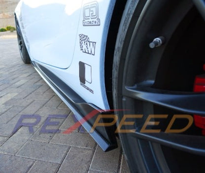 Rexpeed 2020+ Supra GR V2 Carbon Fiber Side Skirt Extension | TS10 / TS10M