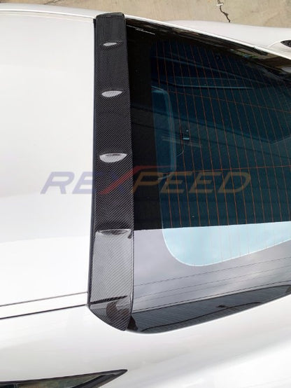 Rexpeed 2020+ Supra GR V3 Carbon Fiber Roof Spoiler | TS27 / TS27M