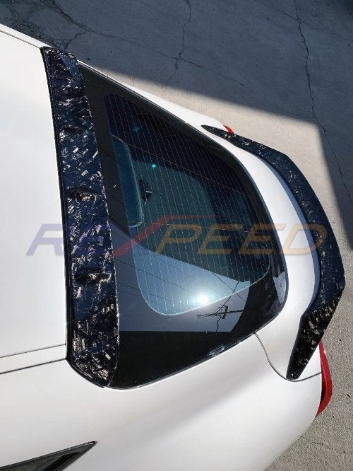 Rexpeed 2020+ Supra GR V3 Forged Carbon Fiber Roof Spoiler | TS27FC / TS27FCM