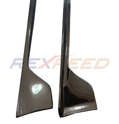 Rexpeed 2020+ Supra GR V3 Carbon Fiber Side Skirt Extension | TS24 / TS24M