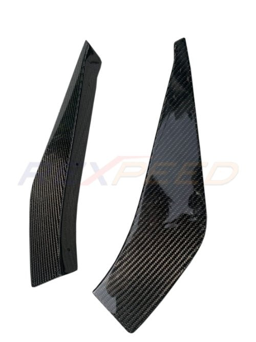 Rexpeed 2020+ Supra GR V5 Forged Carbon Front Canards | TS44FC / TS44FCM