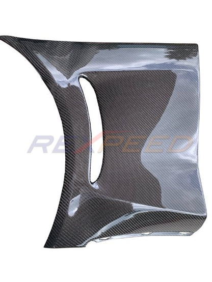 Rexpeed 2020+ Supra GR Carbon Fiber Front Fender Duct Panel | TS45 / TS45M