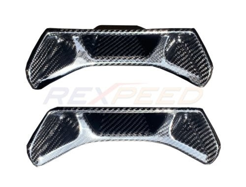 Rexpeed 2020+ Supra GR Dry Carbon Seat Delete Insert Cover Set | TS46 / TS46M