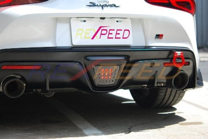 Rexpeed 2020+ Supra GR Carbon Fiber Reverse Light Badge | TS19 / TS19M