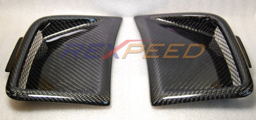 Rexpeed Carbon Fiber Front Bumper Side Vents Subaru STI 2008-2011 | G02