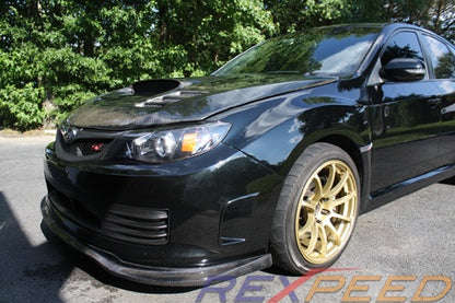 Rexpeed GRB V-Style Carbon Fiber Splitter Subaru STI 2008-2014 GRB | G06