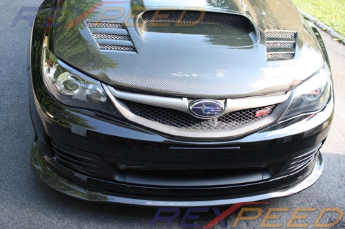 Rexpeed GRB V-Style Carbon Fiber Splitter Subaru STI 2008-2014 GRB | G06