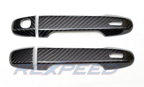 Rexpeed 13-22+ GR86/BRZ  Dry Carbon Door Handle Cover | FR08