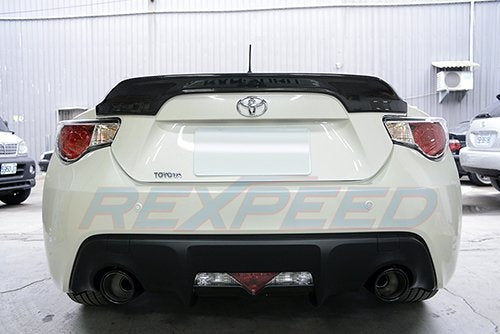 Rexpeed TRD Style Carbon Trunk Spoiler Scion FRS 2013-2015 / Subaru BRZ 2013+ | FR28