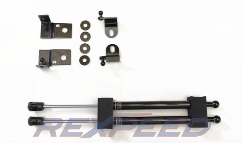 Rexpeed Carbon Fiber Hood Dampers Subaru BRZ 2013+ | FR01