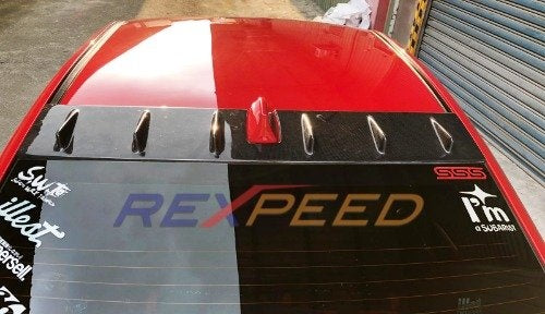 Rexpeed Dry Carbon Vortex Generator Subaru 15-2019 WRX / 15-2019 STI | G50