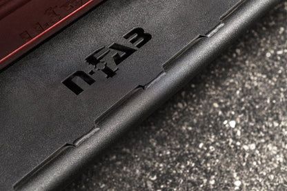 N - FAB Running Boards Textured Black Toyota Tundra Crew Crab Ravegr 2007 - 21 | NBT07CC - TX - JDMuscleExterior BracketsnfbNBT07CC-TX