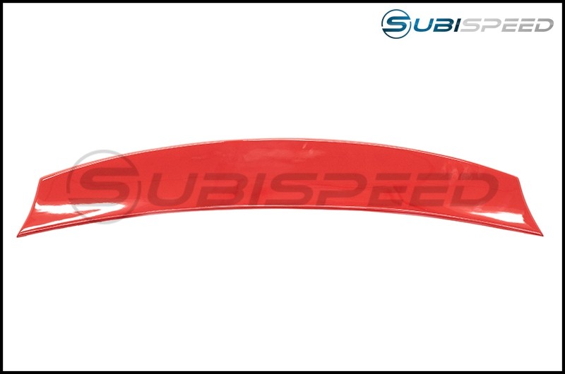 OLM TWO POINT ZERO DUCKBILL TRUNK SPOILER PURE RED 15-21 Subaru WRX & STI |