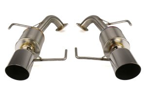 Nameless Performance [05 - 09 Legacy GT, 2.5i Sedan] Axleback Exhaust w/ 4" Single Wall Polished Tips and 5" Mufflers | SUAB05LEG - 5MU - 40SWS - SED - JDMuscleAxle Back ExhaustsSUAB05LEG-5MU-40SWS-SED