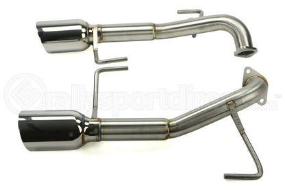 Nameless Performance [08 - 09 Legacy GT Sedan] Axle Back w/ 4" Single Wall Polished Tips and No Muffler | SUAB08LEG - 0MU - 40SWS - SED - JDMuscleAxle Back ExhaustsSUAB08LEG-0MU-40SWS-SED