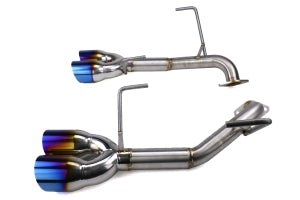 Nameless Performance [11 - 14 WRX/STI Sedan] Axleback w/ Single wall 3.5" Neochrome Tips and Muffler Delete | SUAB11WRXSED - 0MU - 35NEO - JDMuscleAxle Back ExhaustsSUAB11WRXSED-0MU-35NEO
