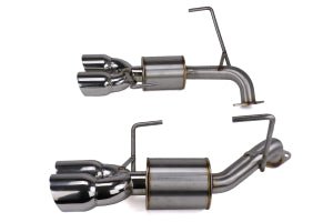 Nameless Performance [11 - 14WRX, 11 - 14 STI] AxleBack w/ Single Wall 3.5" Polished Tips and 5" Mufflers | SUAB11WRXSED - 5MU - 35SSW - JDMuscleAxle Back ExhaustsSUAB11WRXSED-5MU-35SSW