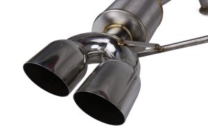 Nameless Performance [11 - 14WRX, 11 - 14 STI] AxleBack w/ Single Wall 3.5" Polished Tips and 5" Mufflers | SUAB11WRXSED - 5MU - 35SSW - JDMuscleAxle Back ExhaustsSUAB11WRXSED-5MU-35SSW