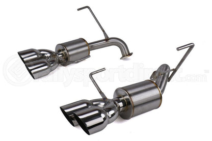 Nameless Performance [11 - 14WRX, 11 - 14 STI] AxleBack w/ Single Wall 3.5" Polished Tips and 5" Mufflers | SUAB11WRXSED - 5MU - 35SSW - JDMuscleAxle Back ExhaustsSUAB11WRXSED-5MU-35SSW