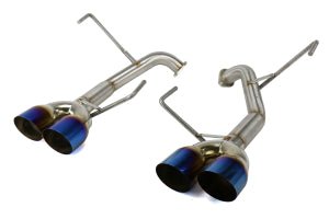 Nameless Performance [15 - 21, 15 - 18 STI] Axleback w/ Single wall 3.5" Neochrome Tips and No Muffler | SUAB15WRX - 0MU - 35NEO - JDMuscleAxle Back ExhaustsSUAB15WRX-0MU-35NEO