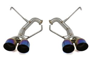 Nameless Performance [15 - 21, 15 - 18 STI] Axleback w/ Single wall 3.5" Neochrome Tips and No Muffler | SUAB15WRX - 0MU - 35NEO - JDMuscleAxle Back ExhaustsSUAB15WRX-0MU-35NEO
