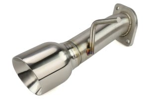 Nameless Performance [17 - 21 BRZ, 17 - 21 GT - 86] Single Exit 4" Double Wall Tip 2.5" Track Pipe | SUTP17BRZ - 0MU - 25IN - 40DW - JDMuscleAxle Back ExhaustsSUTP17BRZ-0MU-25IN-40DW