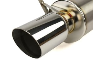 Nameless Performance [17 - 23 2.0i Impreza Sedan] Axleback w/ 3.5" Single Wall Polished Tip and 5" Muffler | SUAB17IMP - SEDAN - 5MU - 35SW - JDMuscleAxle Back ExhaustsSUAB17IMP-SEDAN-5MU-35SW