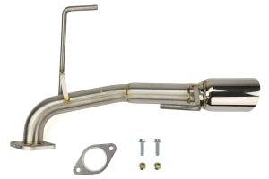 Nameless Performance [17 - 23 Impreza 2.0i Sedan] Axleback w/ Single wall 3.5" Polished Tip and No Muffler | SUAB17IMP - SEDAN - 0MU - 35SW - JDMuscleAxle Back ExhaustsSUAB17IMP-SEDAN-0MU-35SW