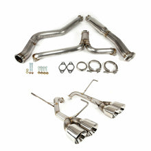 Nameless Performance [22 - 26 WRX] Catback Exhaust - JDMuscleCat Back Exhaust SystemSUCB22WRX-0MU-30SDW3" Double WallMuffler Delete