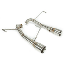 Nameless Performance [08-10 WRX Sedan] Axleback w/ 3.5" Single wall Tips and No Muffler | SUAB08WRXSED-0MU-35SWS