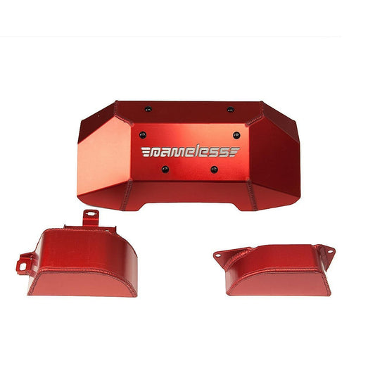 Nameless Performance Engine Cover Kit Wrinkle Red Scion FR-S 2013-2016 / Subaru BRZ 2013-2019-NAM-RSPD030-Engine Covers-Nameless Performance-JDMuscle