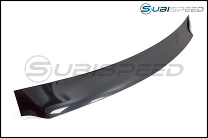 OLM METALLIC GRAY PAINT MATCHED REAR WINDOW ROOF VISOR / SPOILER 15-21 Subaru WRX & STI | 15WRXRV-61K