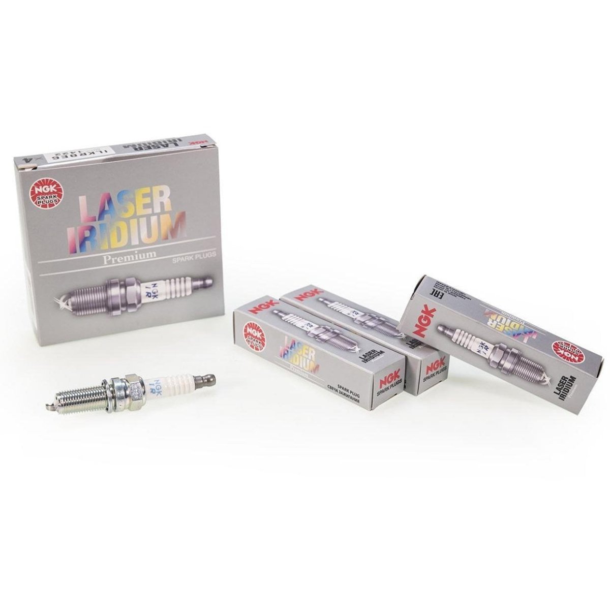 NGK Laser Iridium Spark Plugs - Full Set | 2008-2010 Mitsubishi Lancer | ILKR8E6 SET - JDMuscleSpark Plugsngk1422