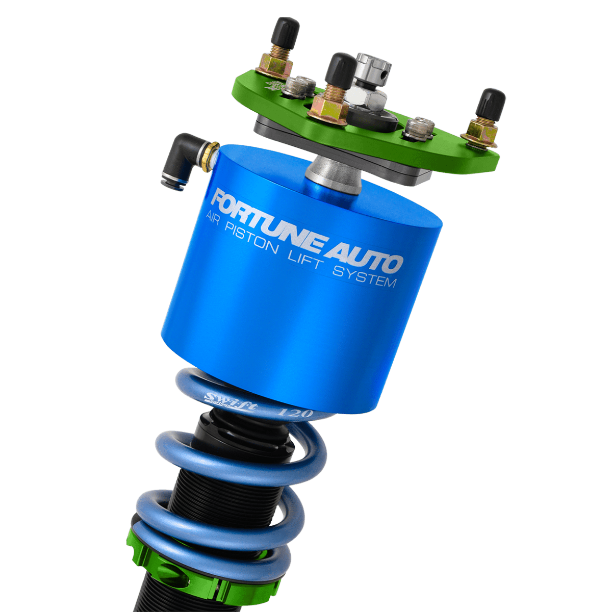 Nissan GTR | R35 2007-2017 - 500 Series Coilovers with Air Piston Lift System - JDMuscleAir Piston Lift SystemFront Only (2 Pistons)E-Valve System