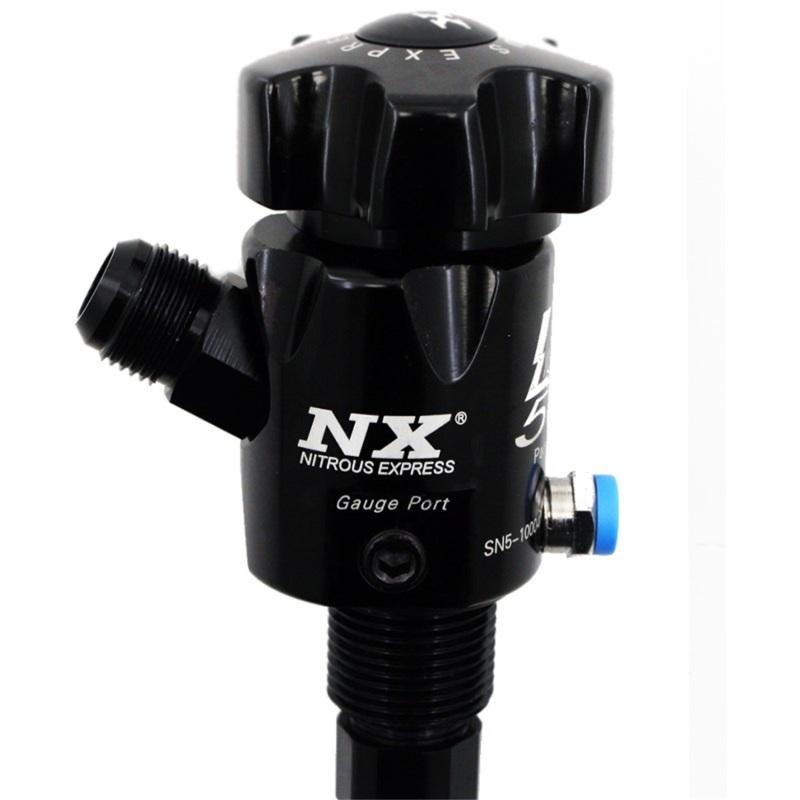 Nitrous Express Lightning 500 Bottle Valve (Fits 10lb Bottles)-nex11700L-653374009959-Nitrous Express-JDMuscle