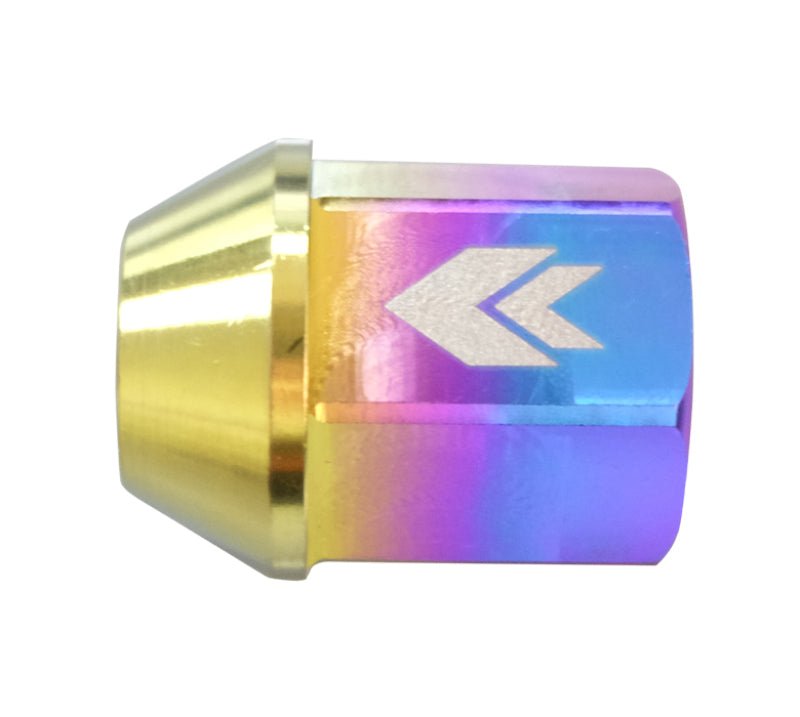 NRG 200 Series M12 X 1.25 Titanium Lug Nut Set - 21 Pc w/Lock Key Socket - Neochrome - JDMuscleLug Nuts170994