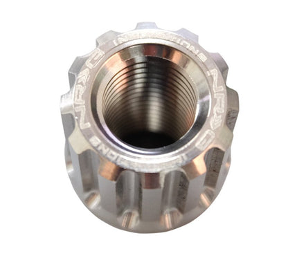 NRG 200 Series M12 X 1.25 Titanium Lug Nut Set - 21 Pc w/Lock Key Socket - Silver - JDMuscleLug Nuts170996