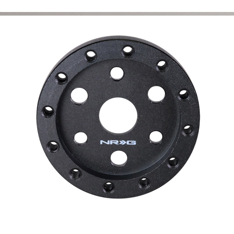 NRG 3 Hole to 6 Hole Steering Wheel Adapter 1/2in. - Black - JDMuscleWheel Spacers and AdaptersnrgSRK-36BK