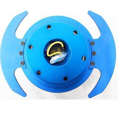 NRG 3.0 Quick Release (Blue Body w/ Blue Ring) - Universal (SRK-650BL)-nrgSRK-650BL-SRK-650BL-Steering Wheel Hubs-NRG-JDMuscle