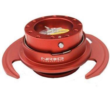 NRG 3.0 Quick Release (RED Body w/ RED Ring) - Universal (SRK-650RD)-nrgSRK-650RD-SRK-650RD-Steering Wheel Hubs-NRG-JDMuscle